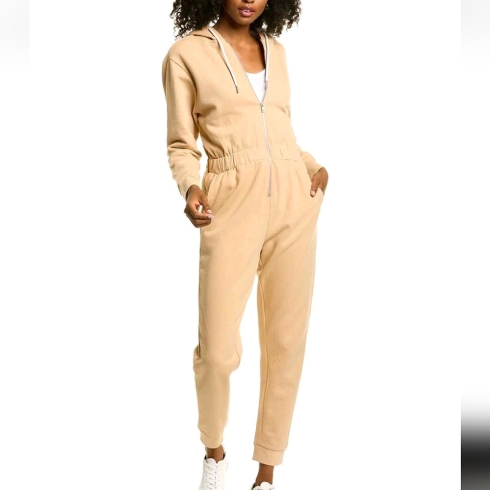 NWT WE WORE WHAT | $128 Leisure Hooded Jumpsuit
